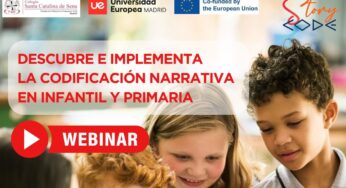 Webinar: Discover and implement narrative coding in kindergarten and primary education: October 23, 2024, 17:15 (GMT+2)